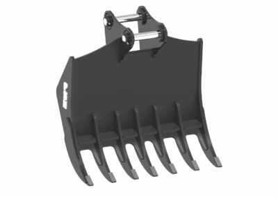 Excavator Brush Rake