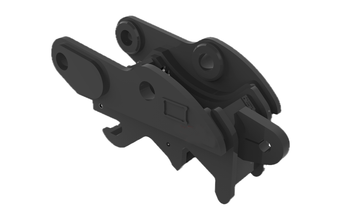 pin grabber coupler rendered