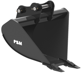 Excavator trapezoid bucket